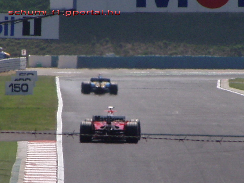 Rubens Barrichello kveti Giancarlo Fisichellt