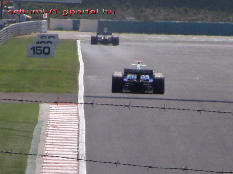 Giancarlo fisichella & Jacques Villeneuve